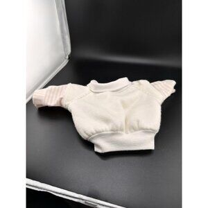 Vtg‎ Cabbage Patch Kids Pink White Stripe 1983 Track Suit Coleco Shirt Top